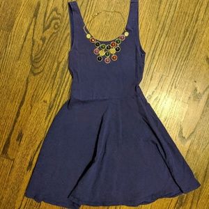 Topshop Purple Dress